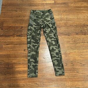 Fabletics Green Camo Leggings